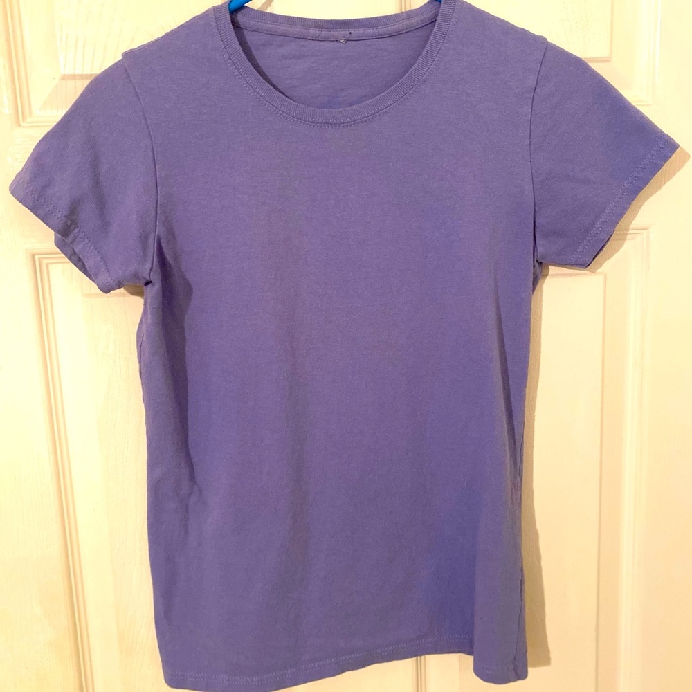 Cornflower Blue Cotton Tee